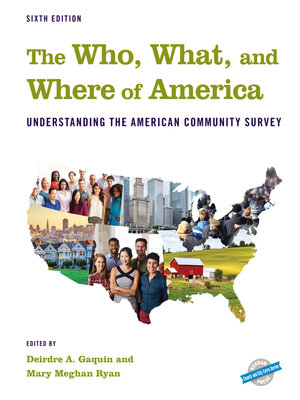 cover image of The Who, What, and Where of America